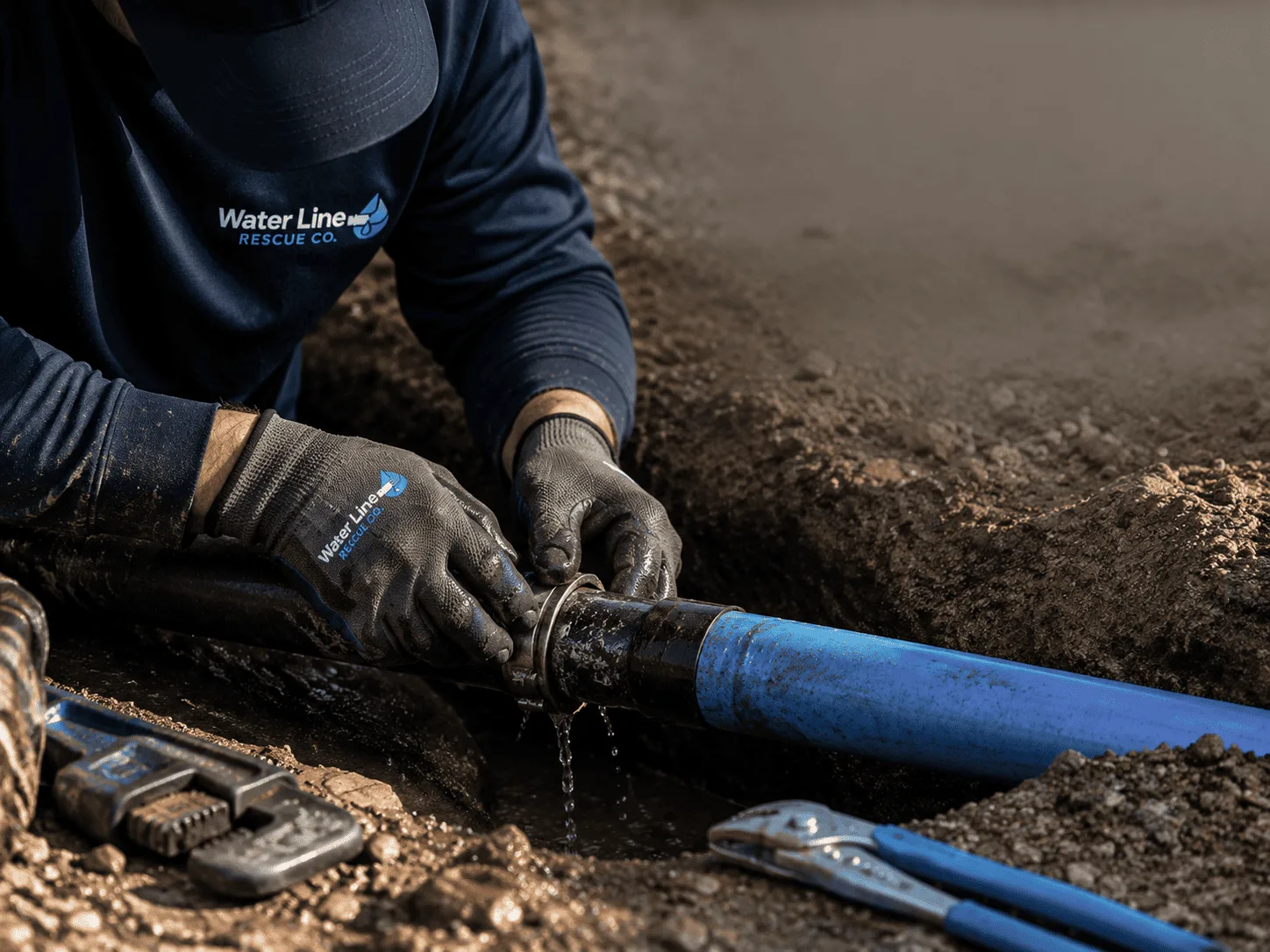 Why choose Water Line Repair in Lake City, KS